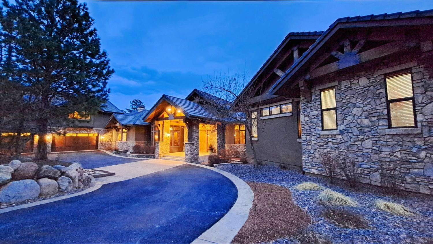 A gated estate in West Colorado Springs’ Stratton Forest